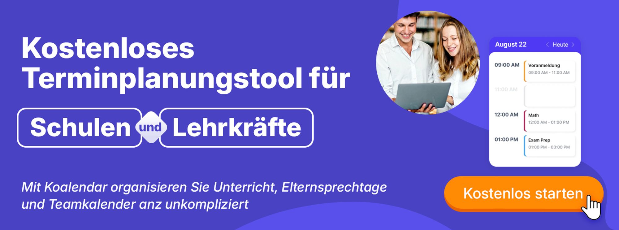 Koalendar-Planungstool für Lehrkräfte